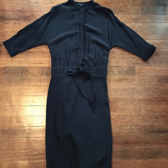 NEW Reformation Amaia knit strapless dress black